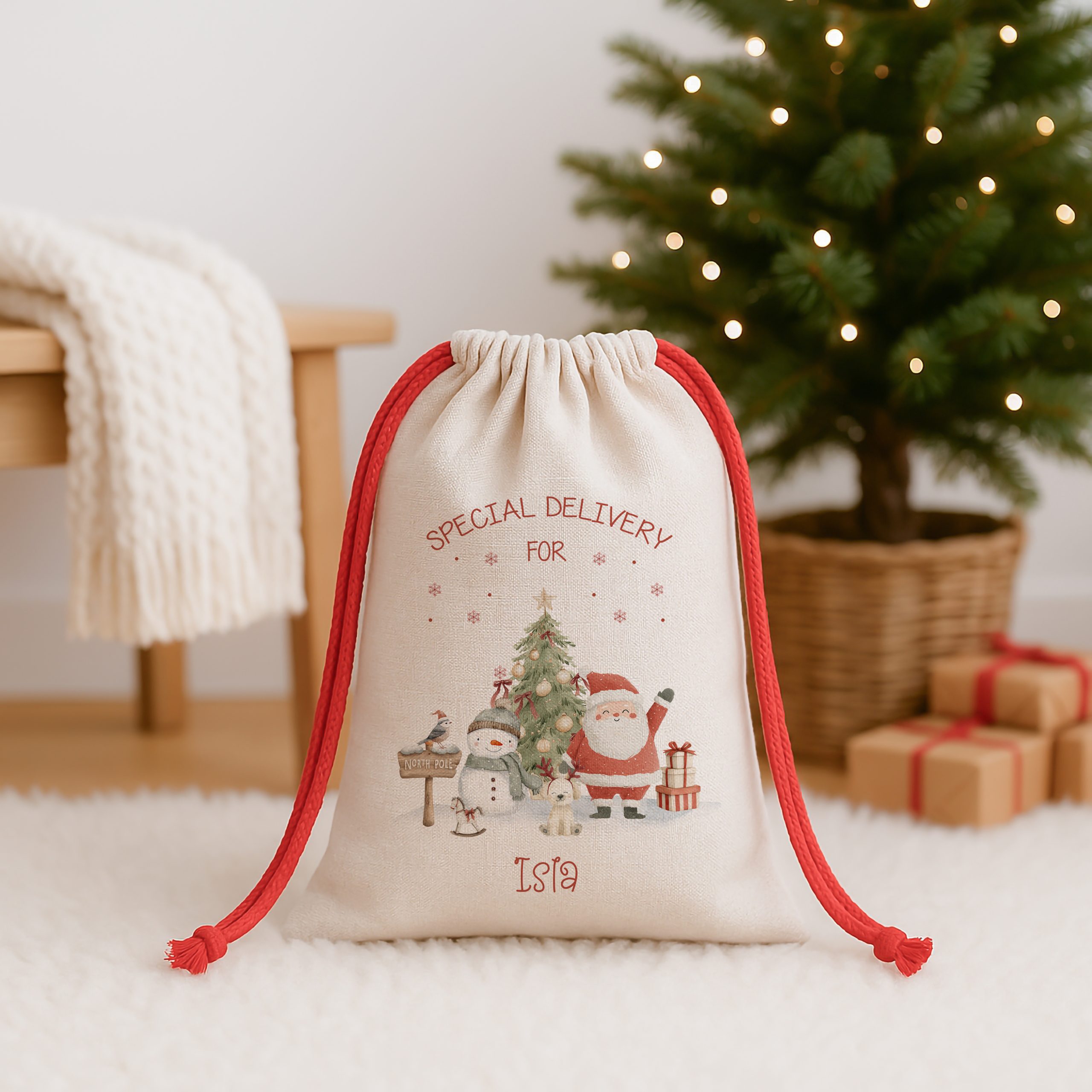 Christmas Santa CHRISTMAS SACK