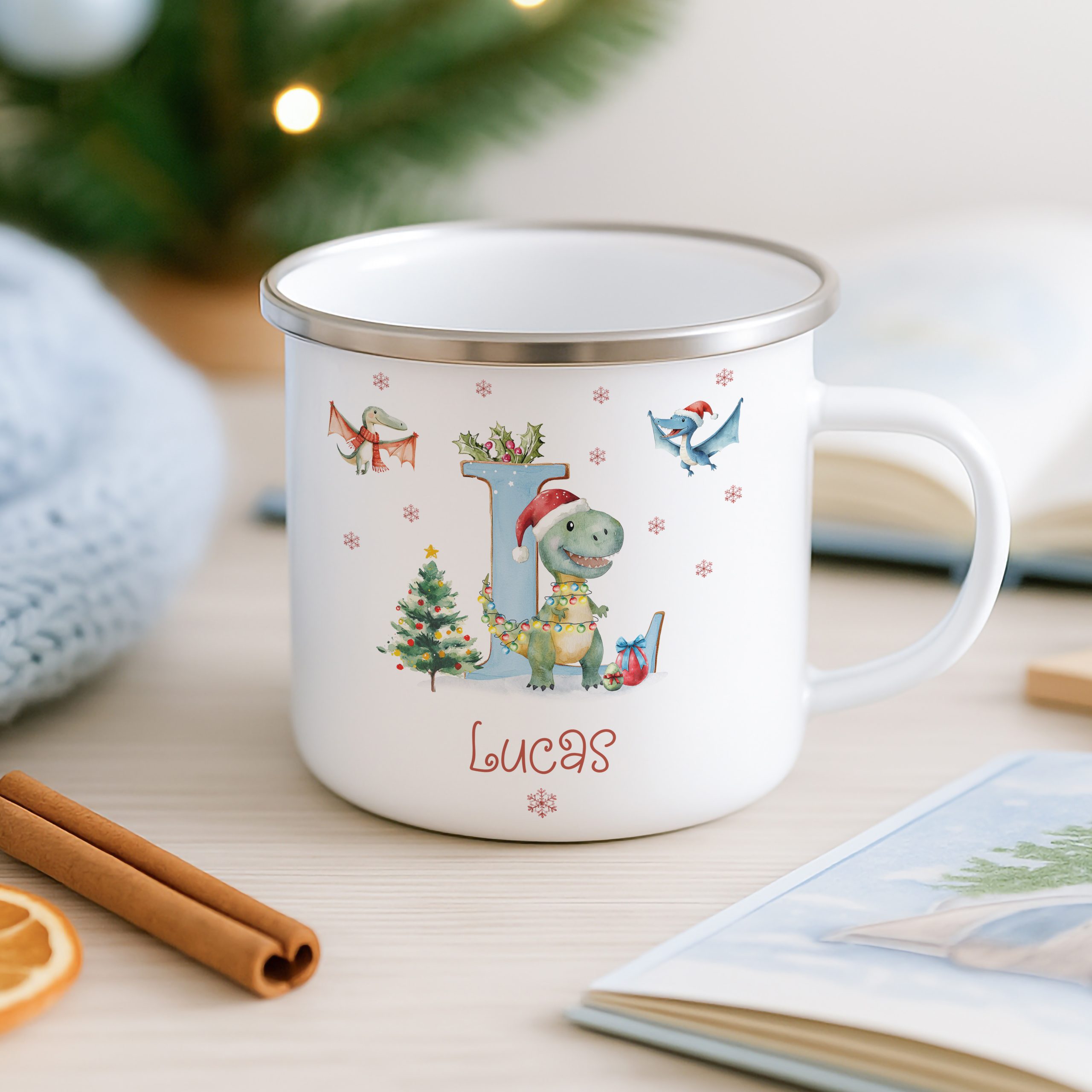 Personalised Dinosaur Mug