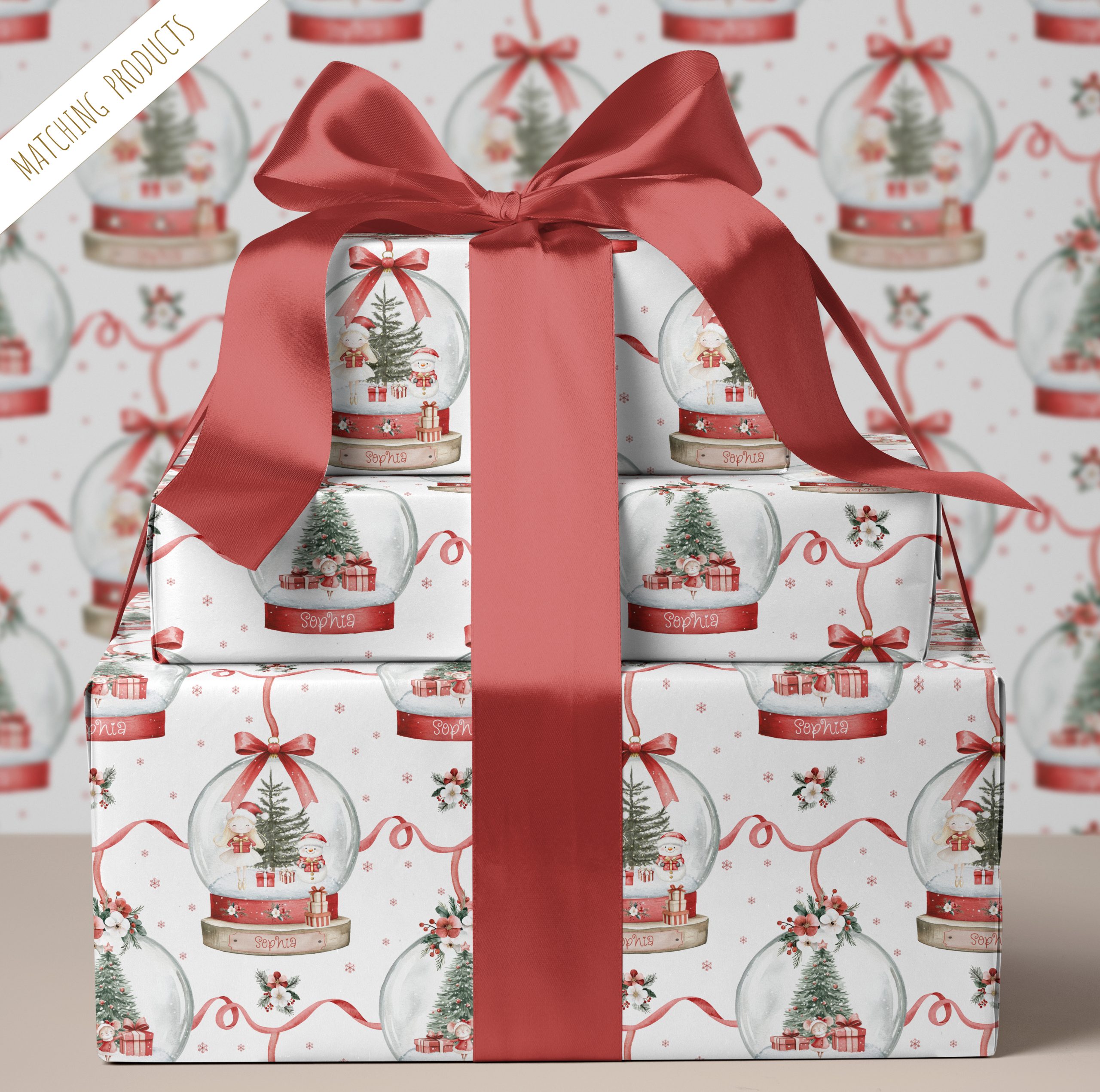Personalised Ballet Gift Wrapping Paper