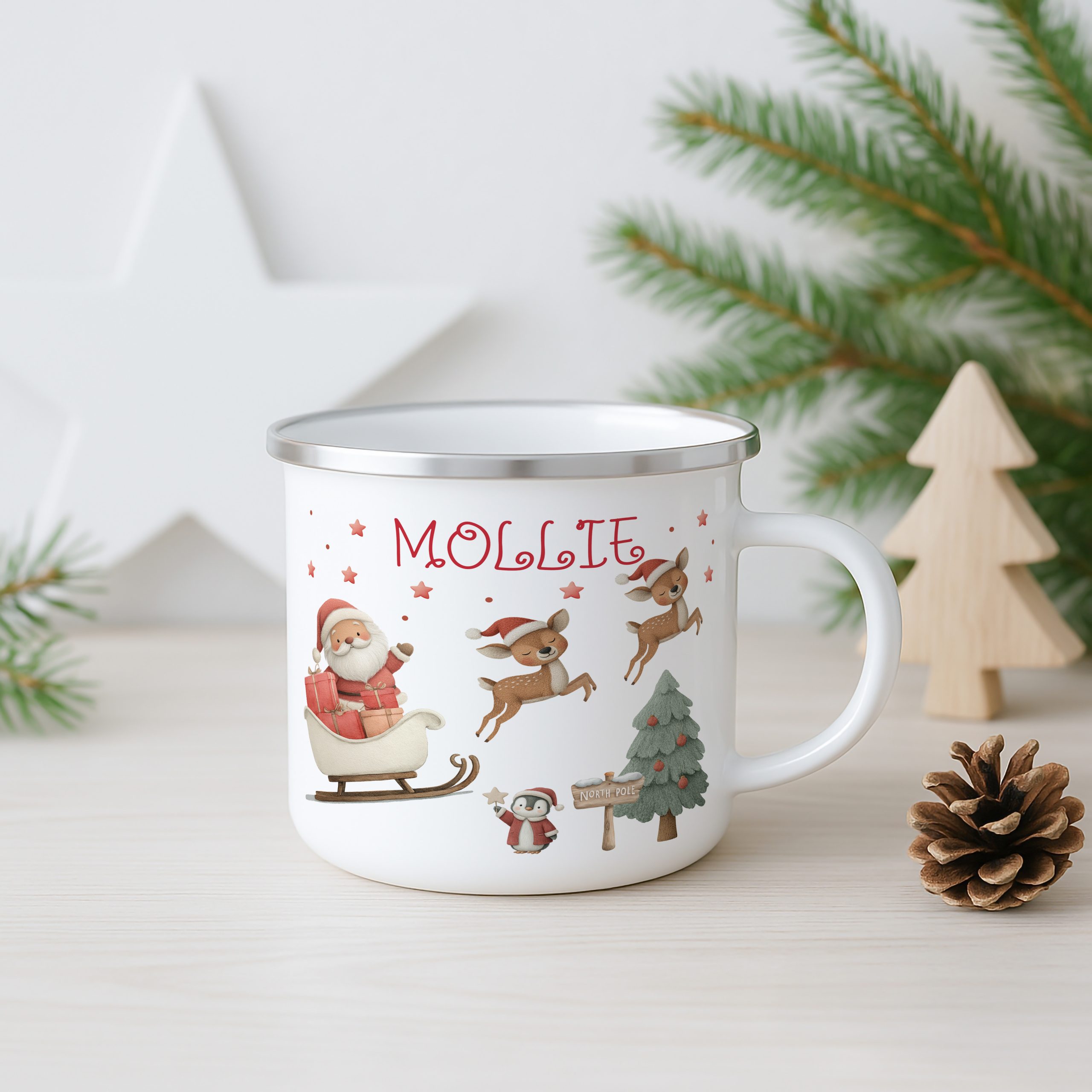 Personalised Santa Claus Mug
