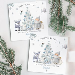 Personalised Frozen Christmas Card