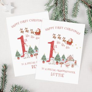 Kids 1st Christmas Card