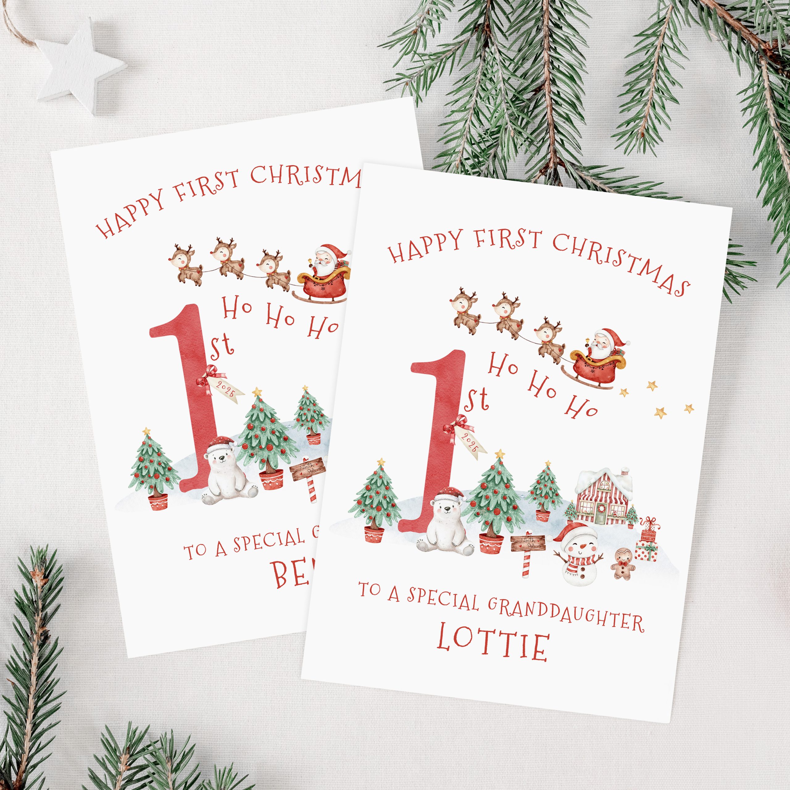 Kids 1st Christmas Card