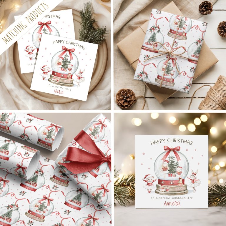 Ballet Christmas Wrapping Paper
