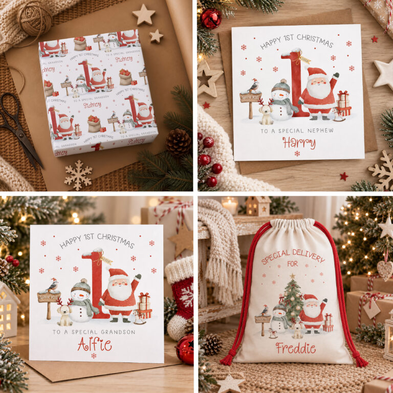 Personalised Christmas Santa Sack