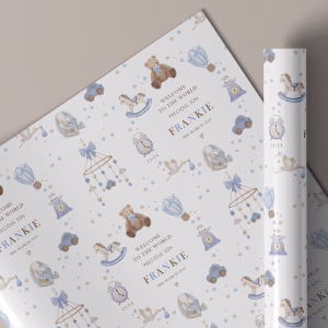 New Baby Gift Wrapping Paper