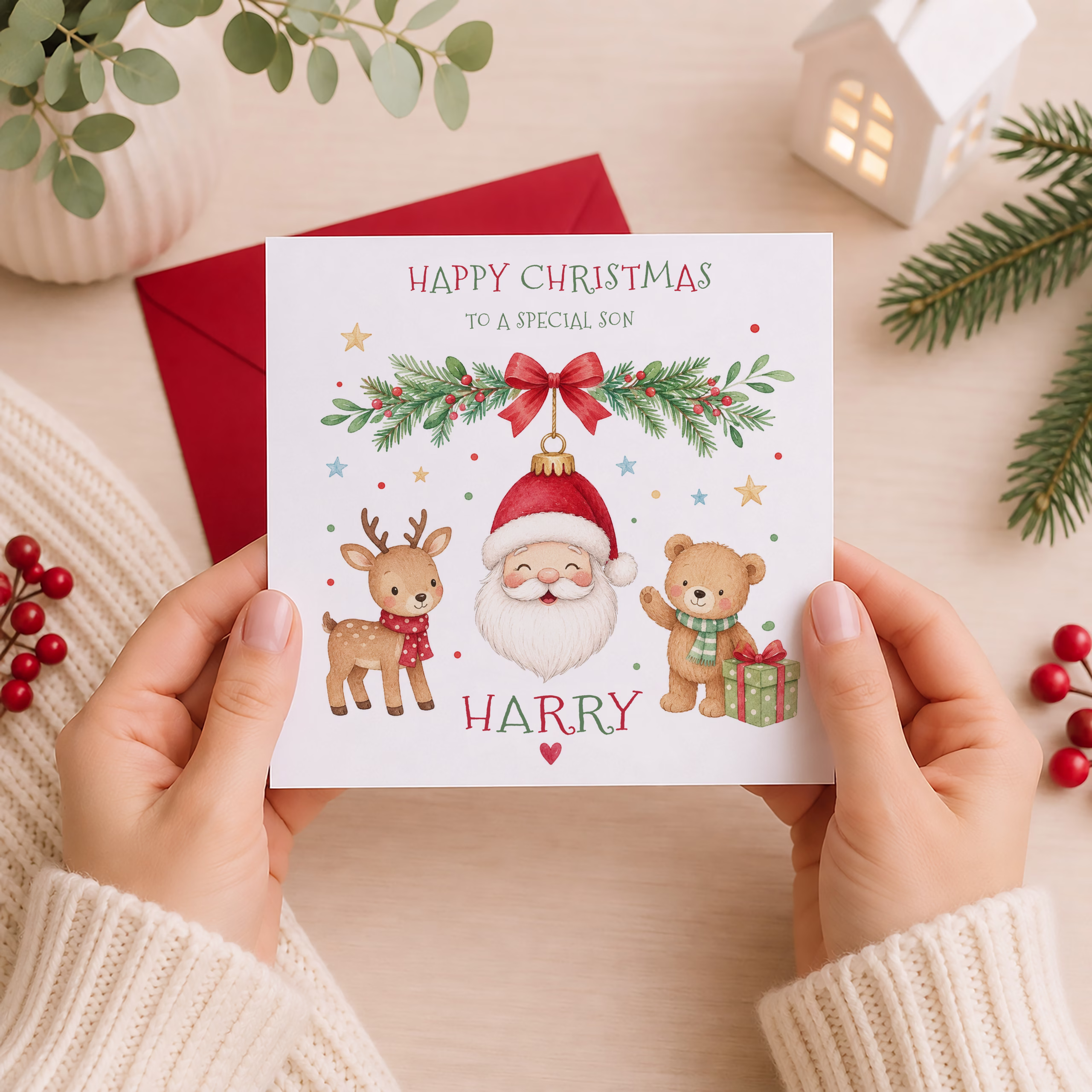 Father Christmas Card