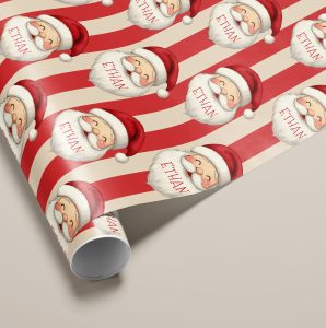 Santa Claus Gift Wrapping Paper