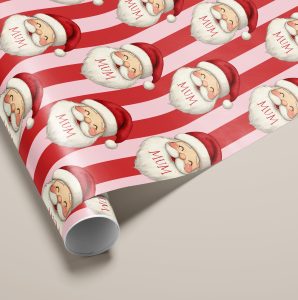 Santa Claus Gift Wrapping Paper