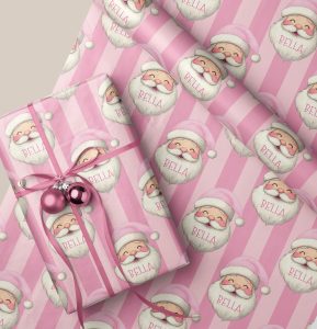 Santa Claus Gift Wrapping Paper
