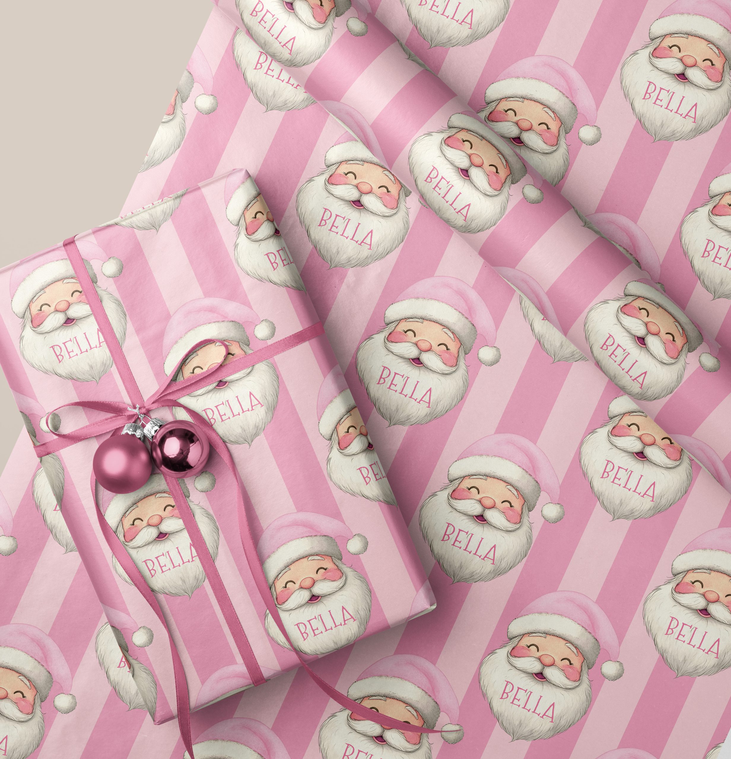 Santa Claus Gift Wrapping Paper