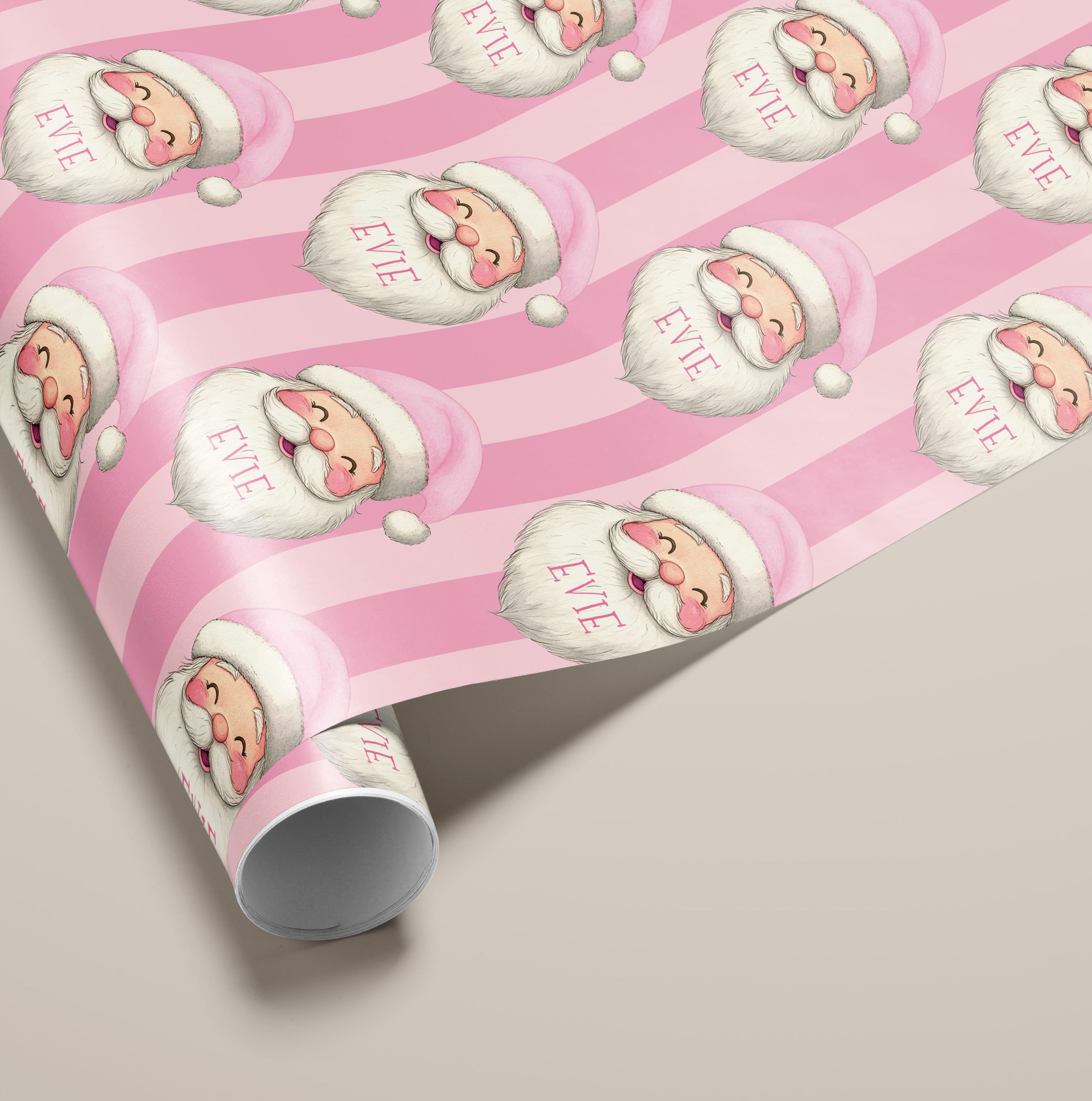 Santa Claus Gift Wrapping Paper
