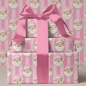 Santa Claus Gift Wrapping Paper