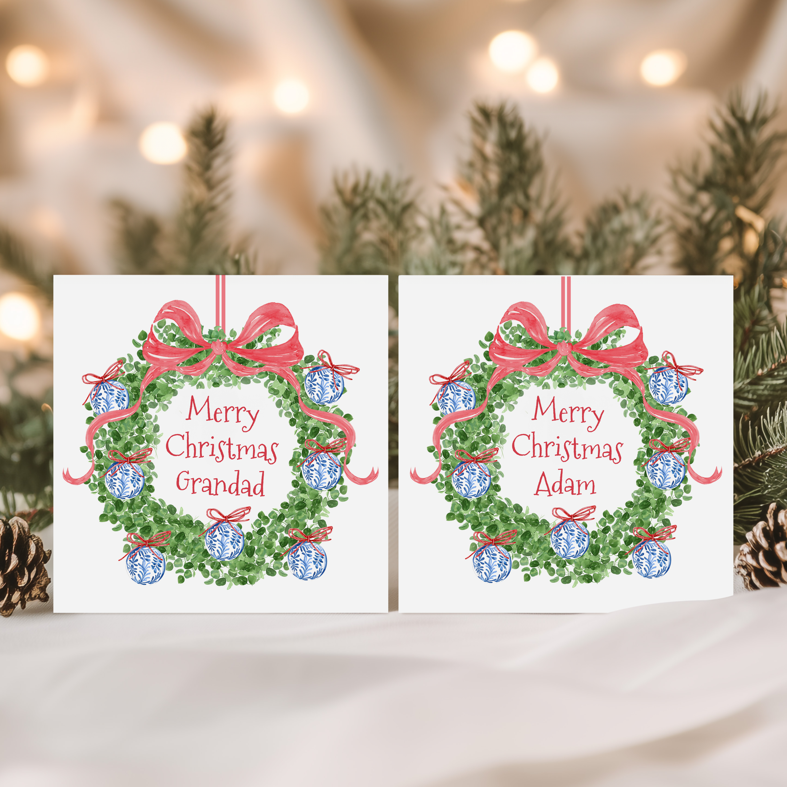 Personalised Christmas Card