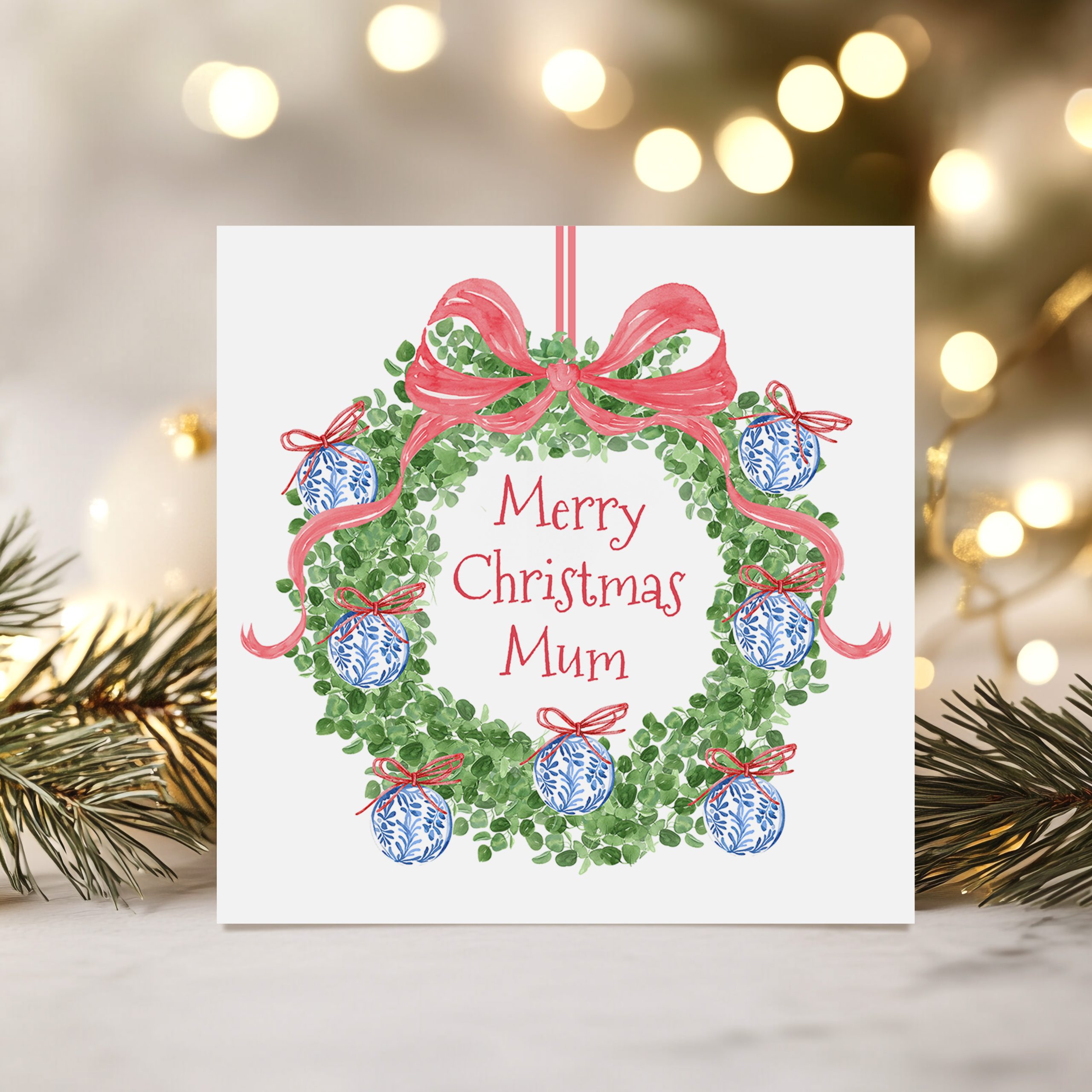 Personalised Christmas Card