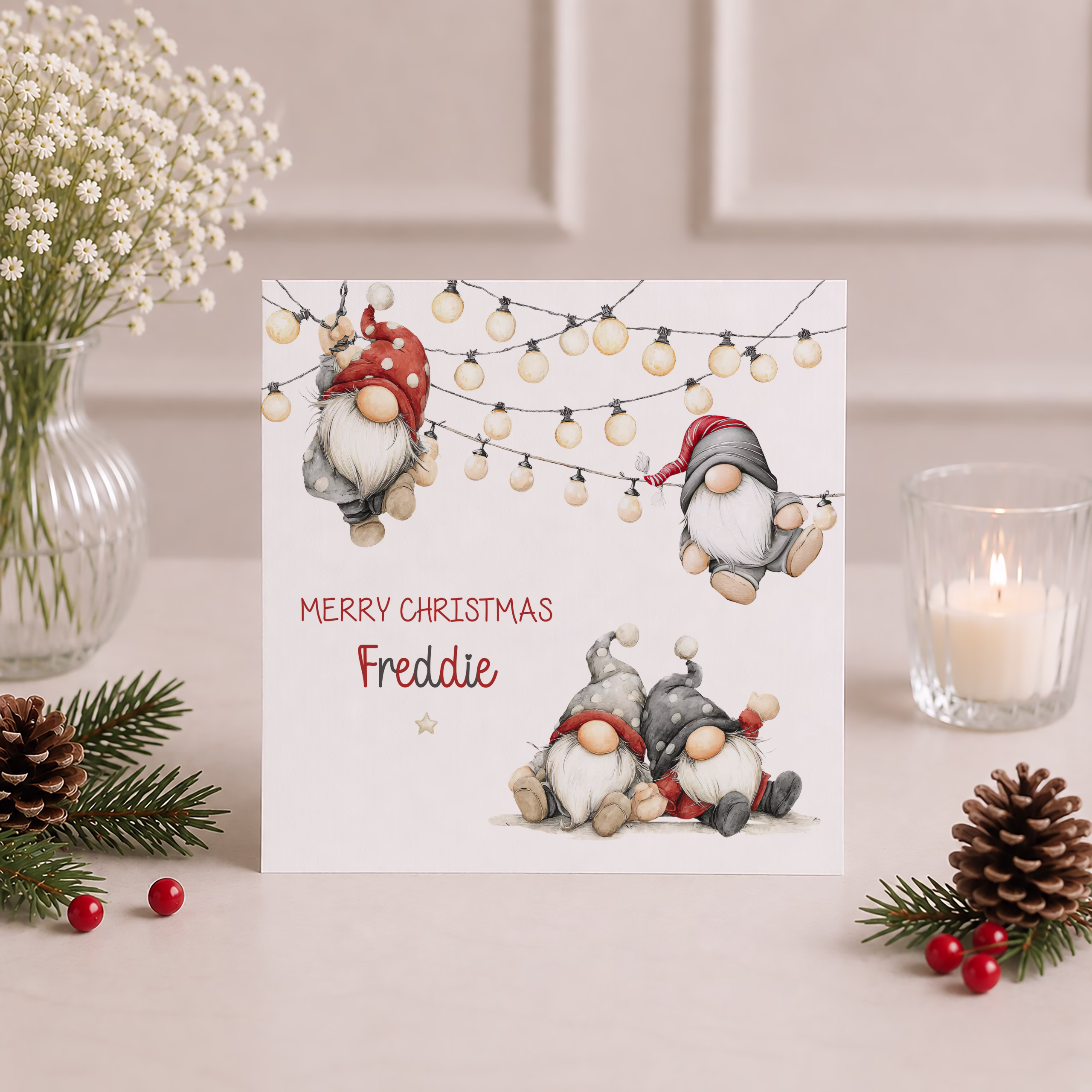 Gonk Christmas Card