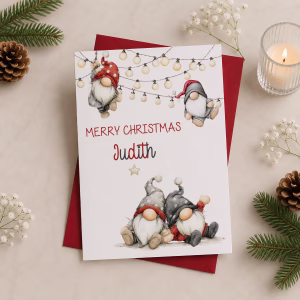 Gonk Christmas Card