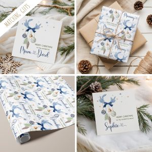 Personalised Christmas Wrapping Paper For Family