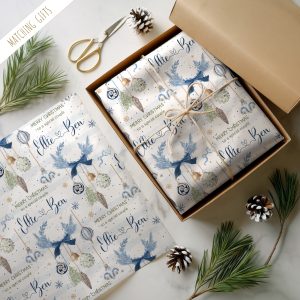 Personalised Christmas Wrapping Paper For Family