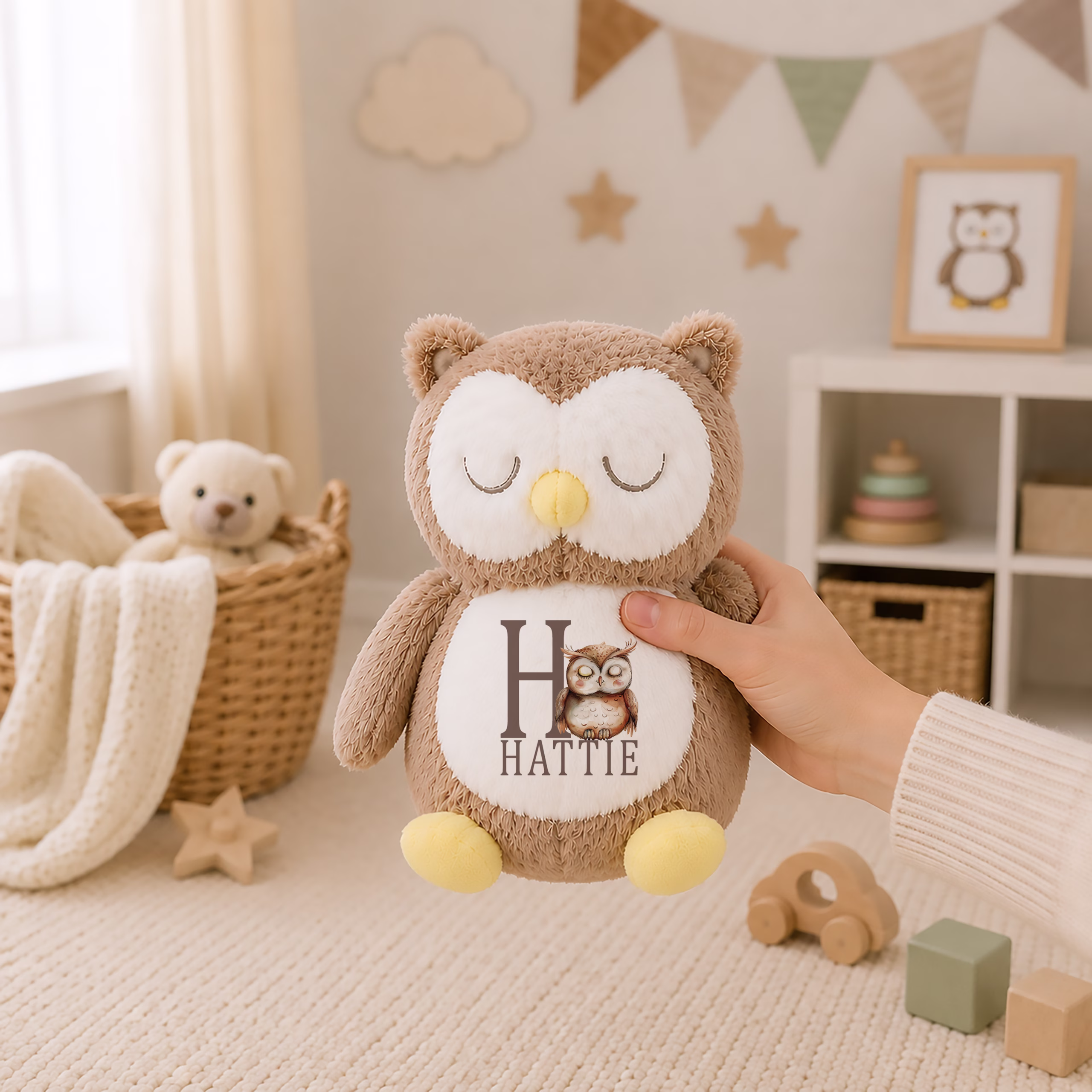 Personalised Owl Toy