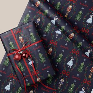 Personalised Nutcracker Gift Wrapping Paper