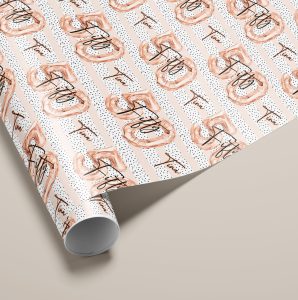 Personalised 50th Birthday Gift Wrapping Paper