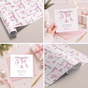 Girls Christmas Card
