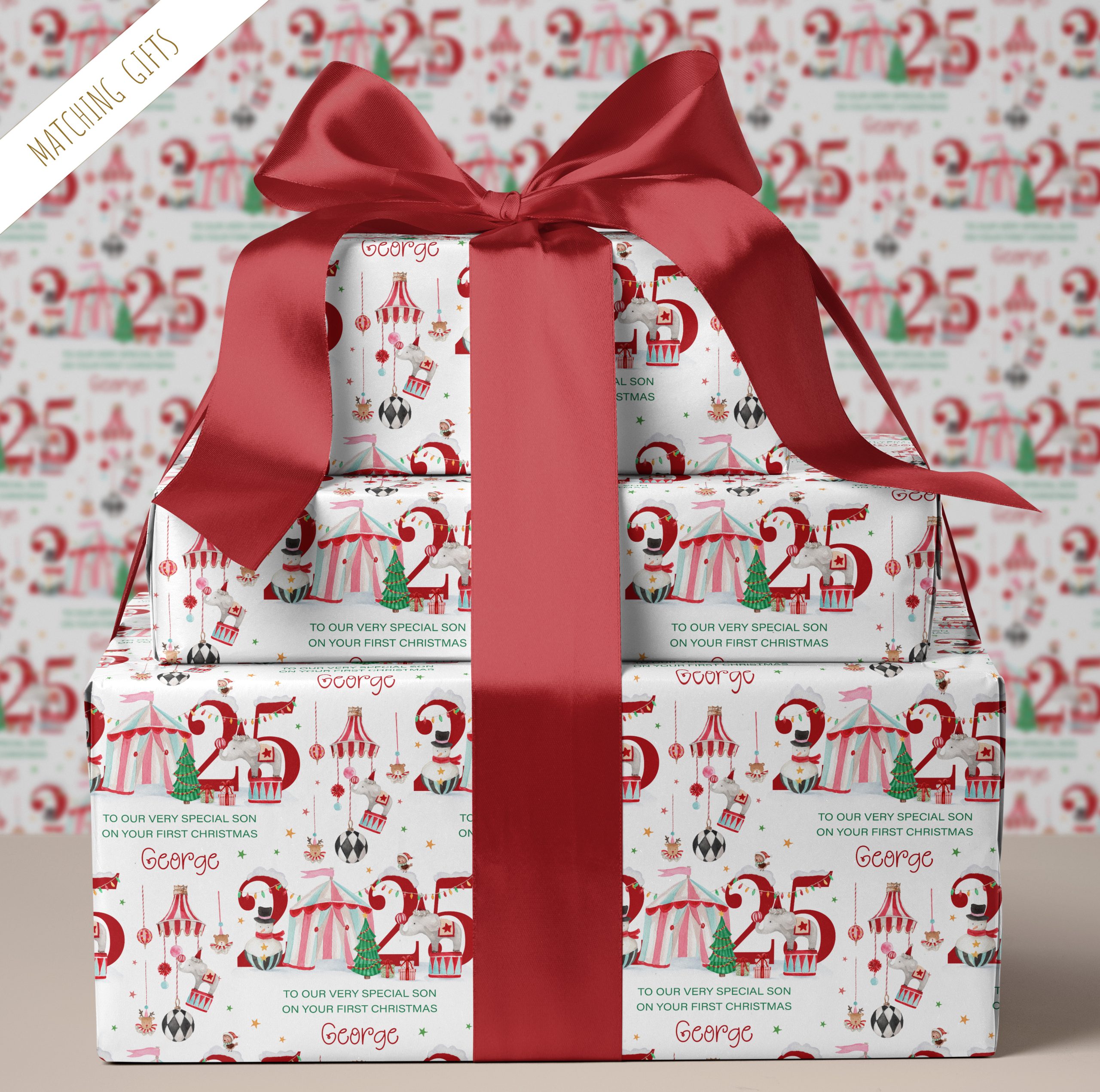 Baby's 1st Christmas Gift Wrap