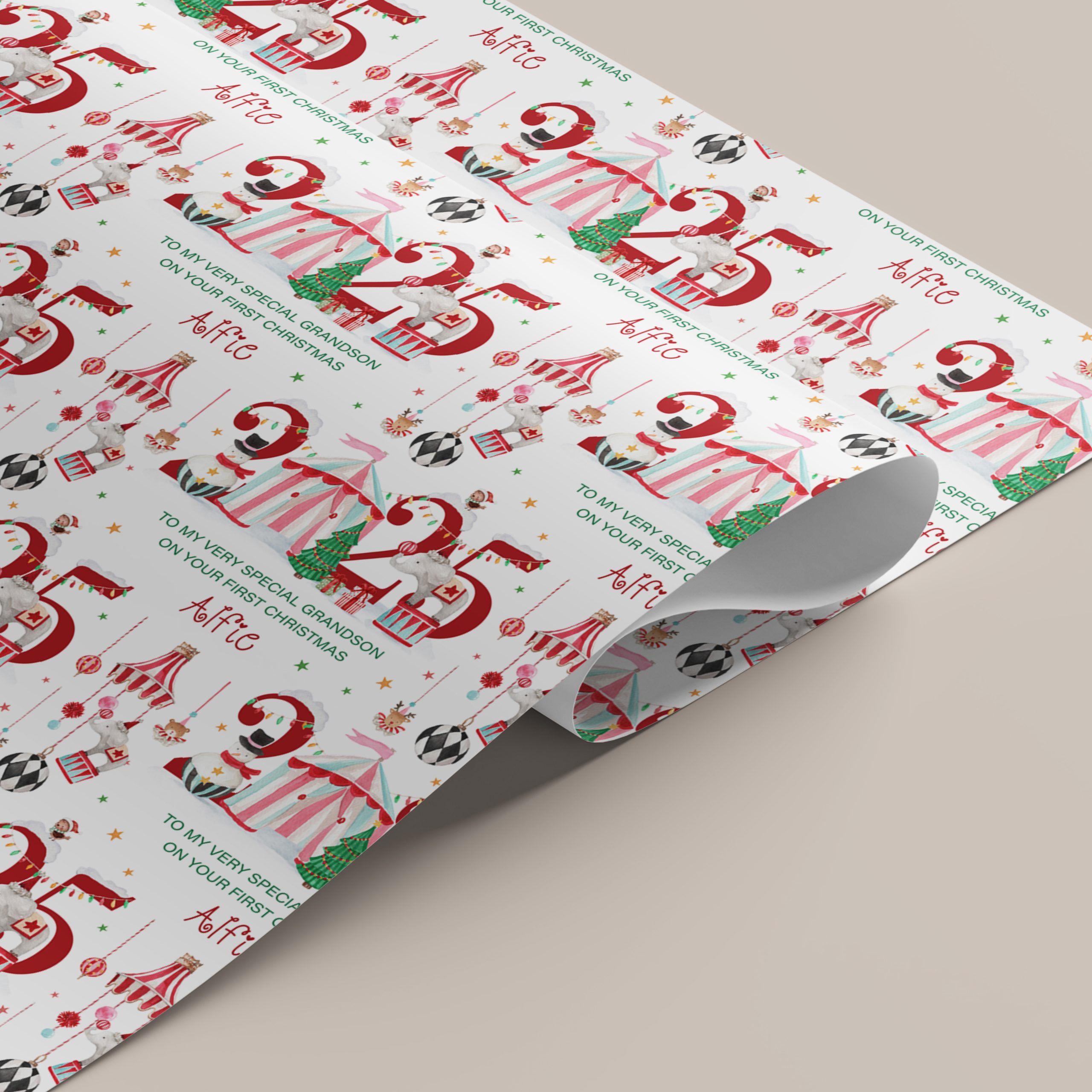 Baby's 1st Christmas Gift Wrap