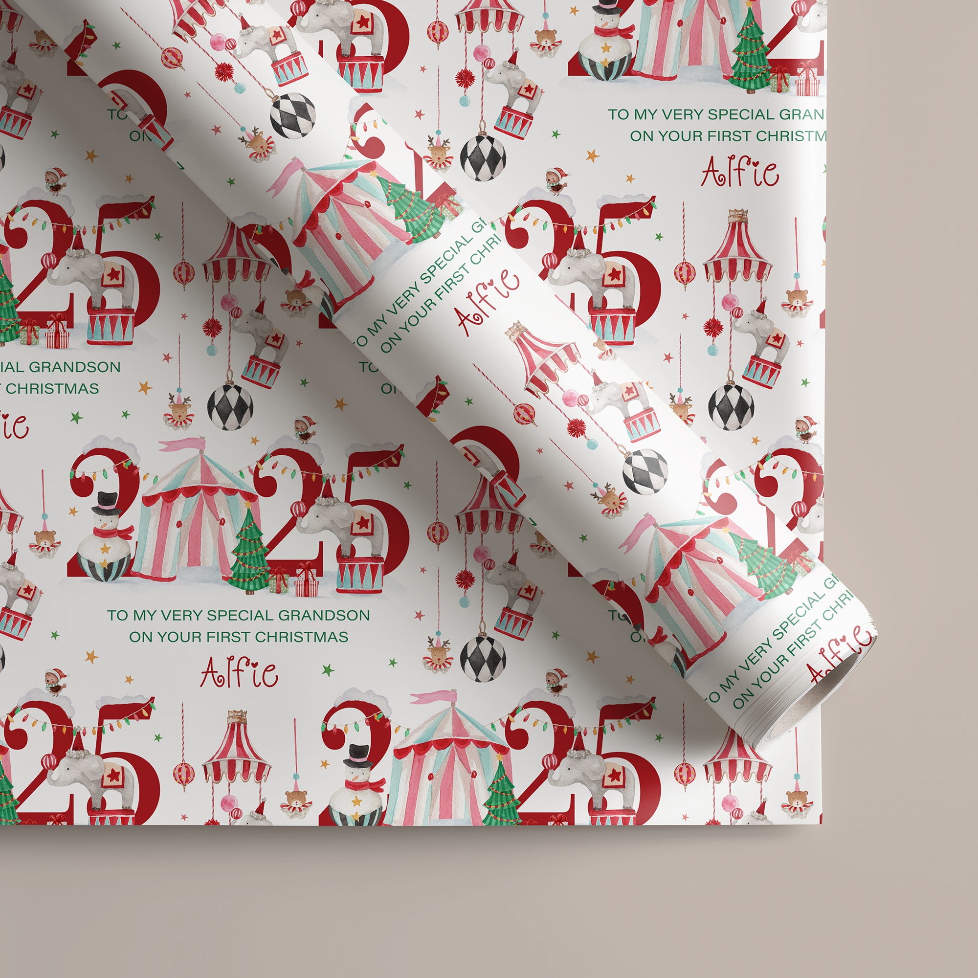 Baby's 1st Christmas Gift Wrap