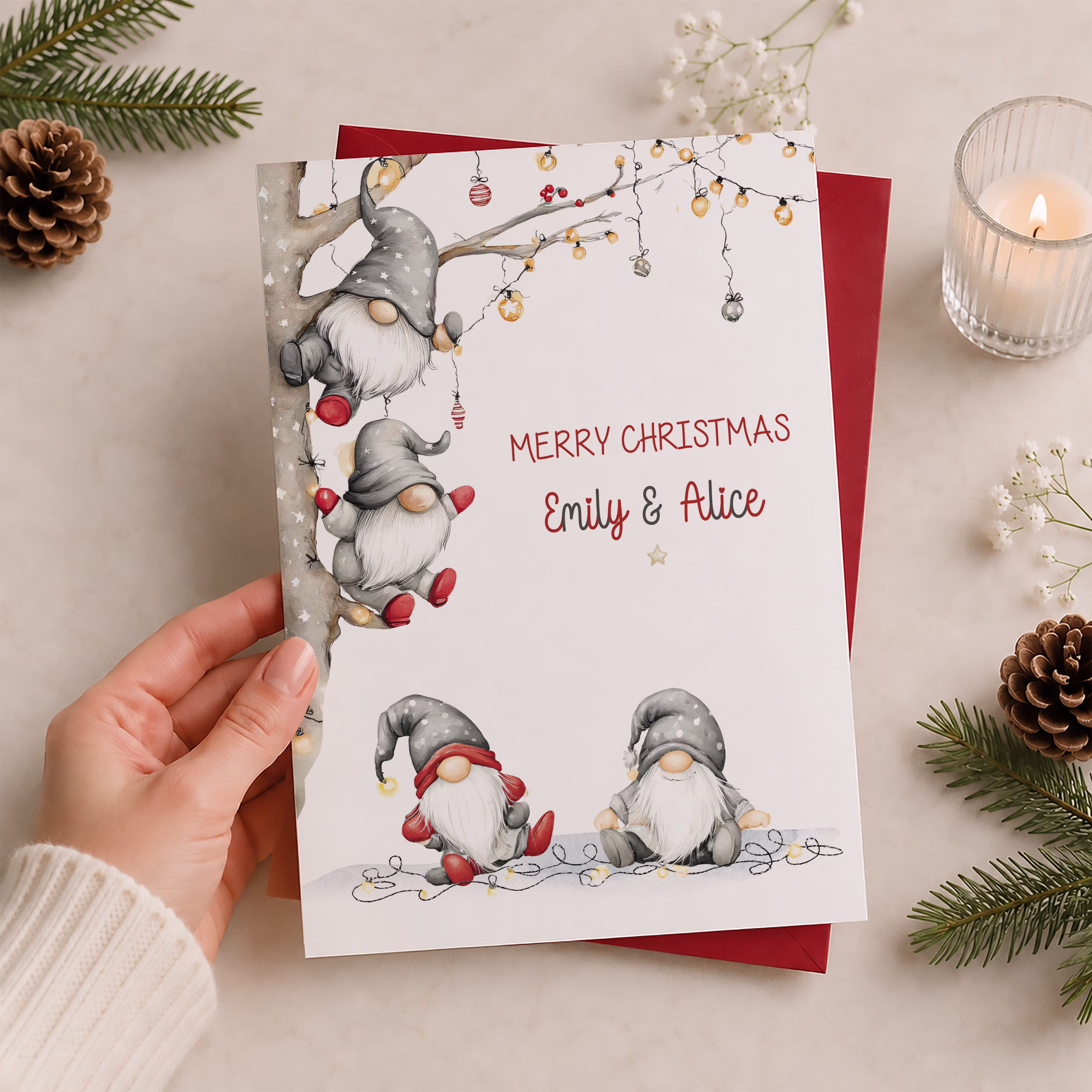 Gonk Christmas Card