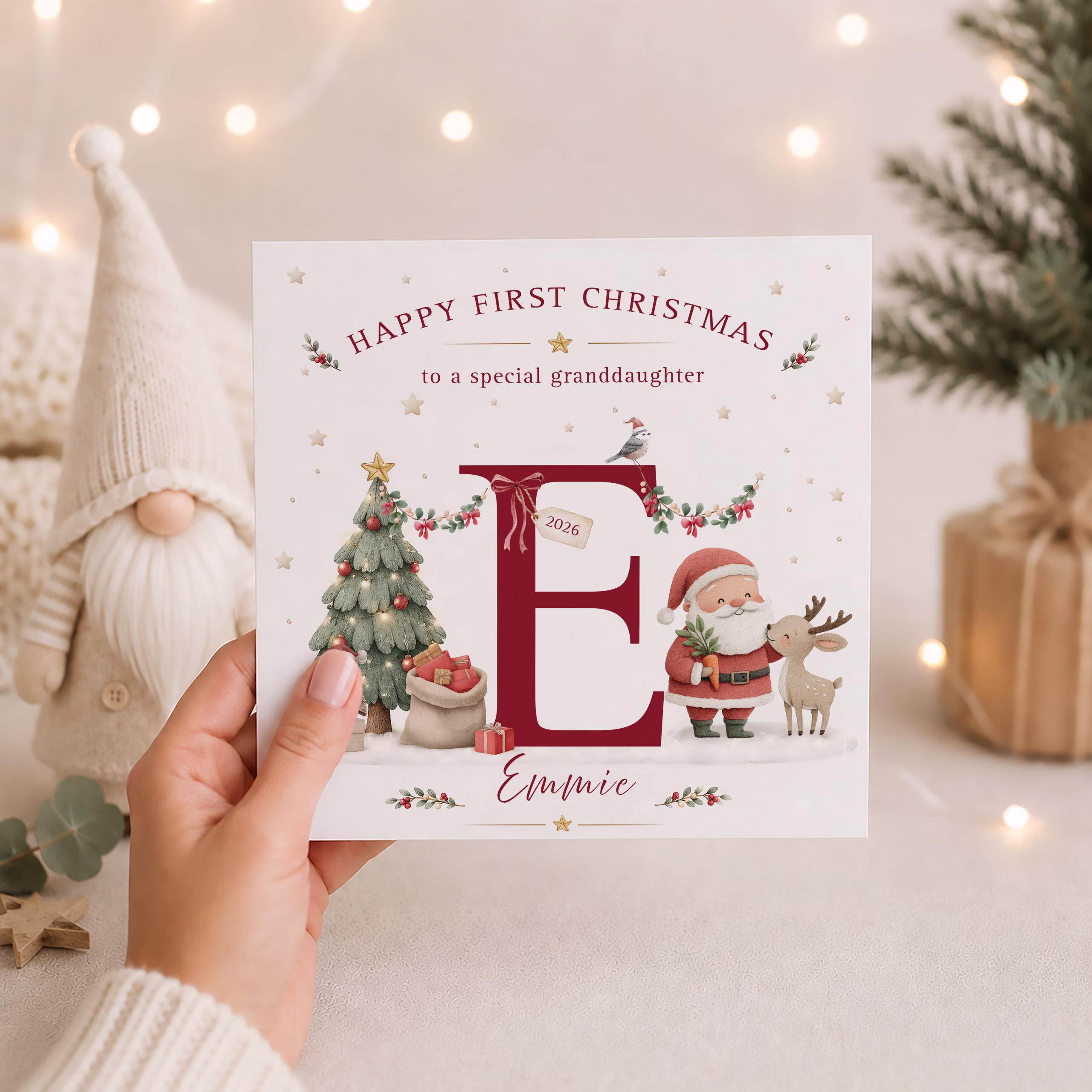 Baby's 1st Christmas Card