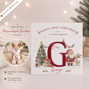 Baby's 1st Christmas Card