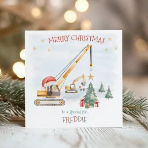 Christmas Construction Card