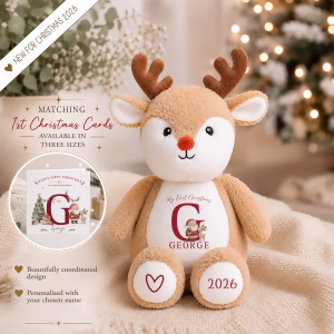 Christmas Reindeer Soft Toy