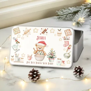 Personalised Kids Baking Tin