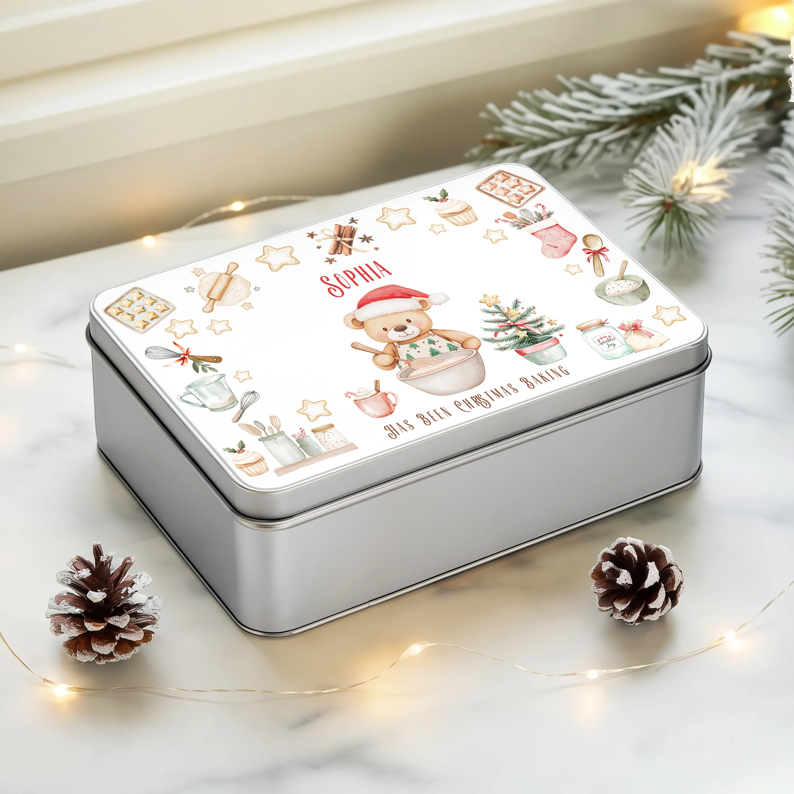 Personalised Kids Baking Tin