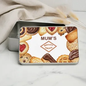 Personalised Biscuit Tin