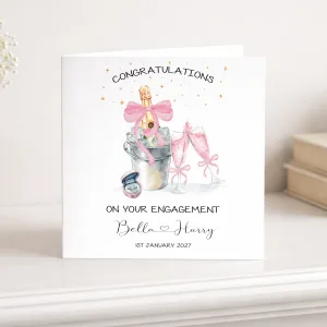 Personalised Engagement Card