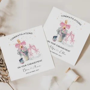 Personalised Engagement Card