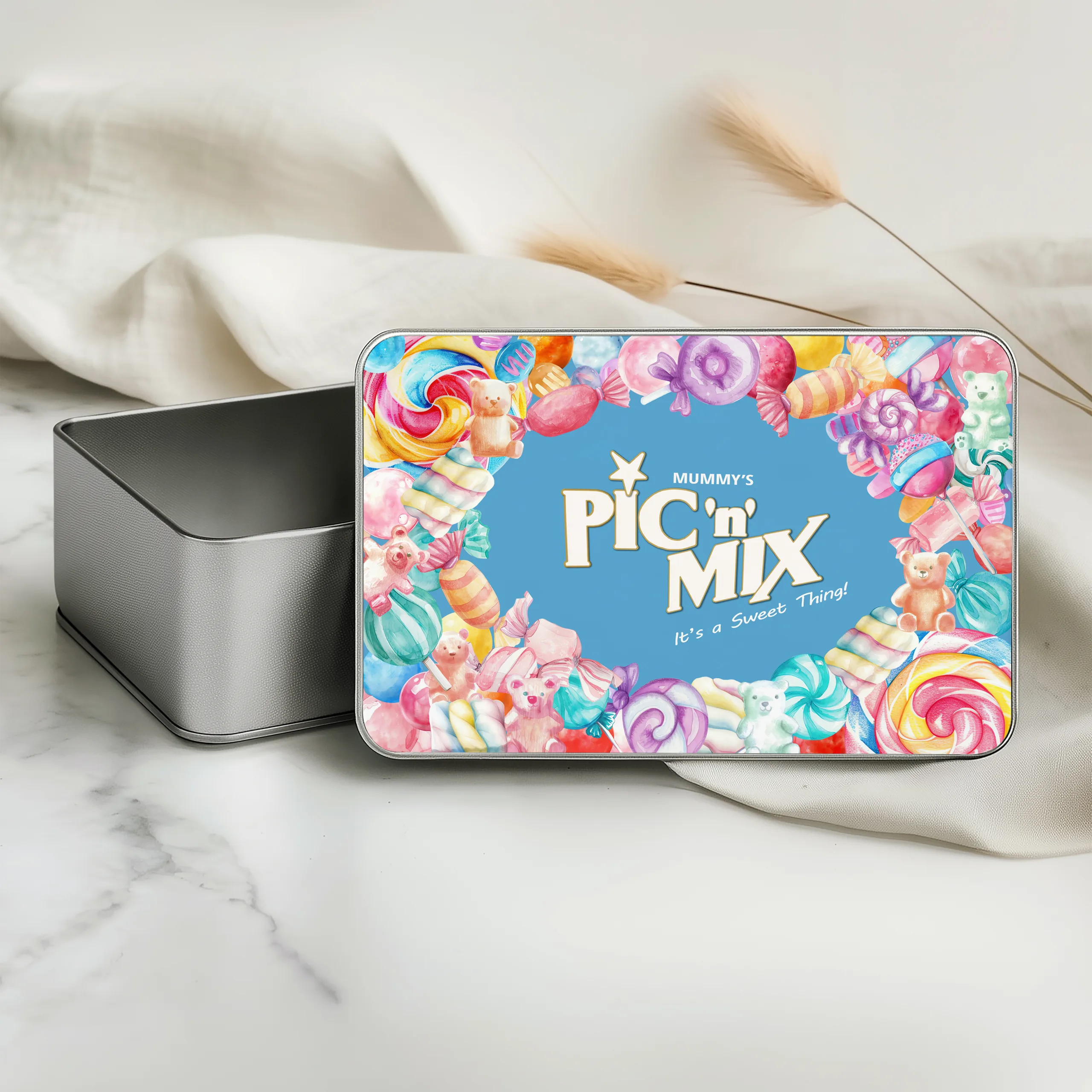Personalised Pic 'n' Mix Tin