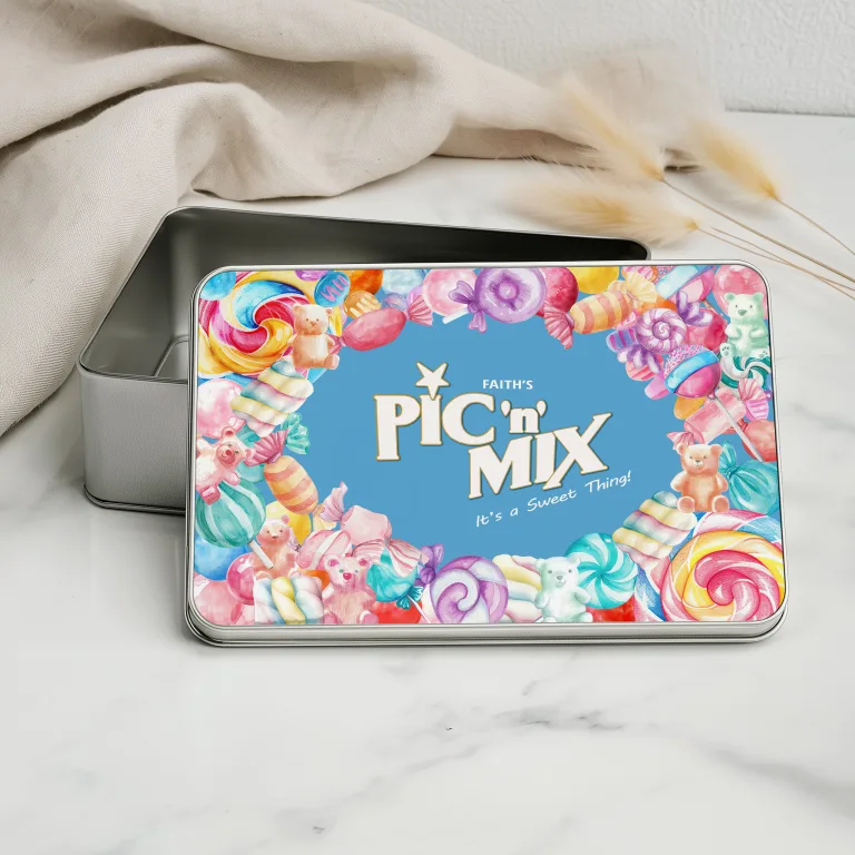 Personalised Pic ‘n’ Mix Tin