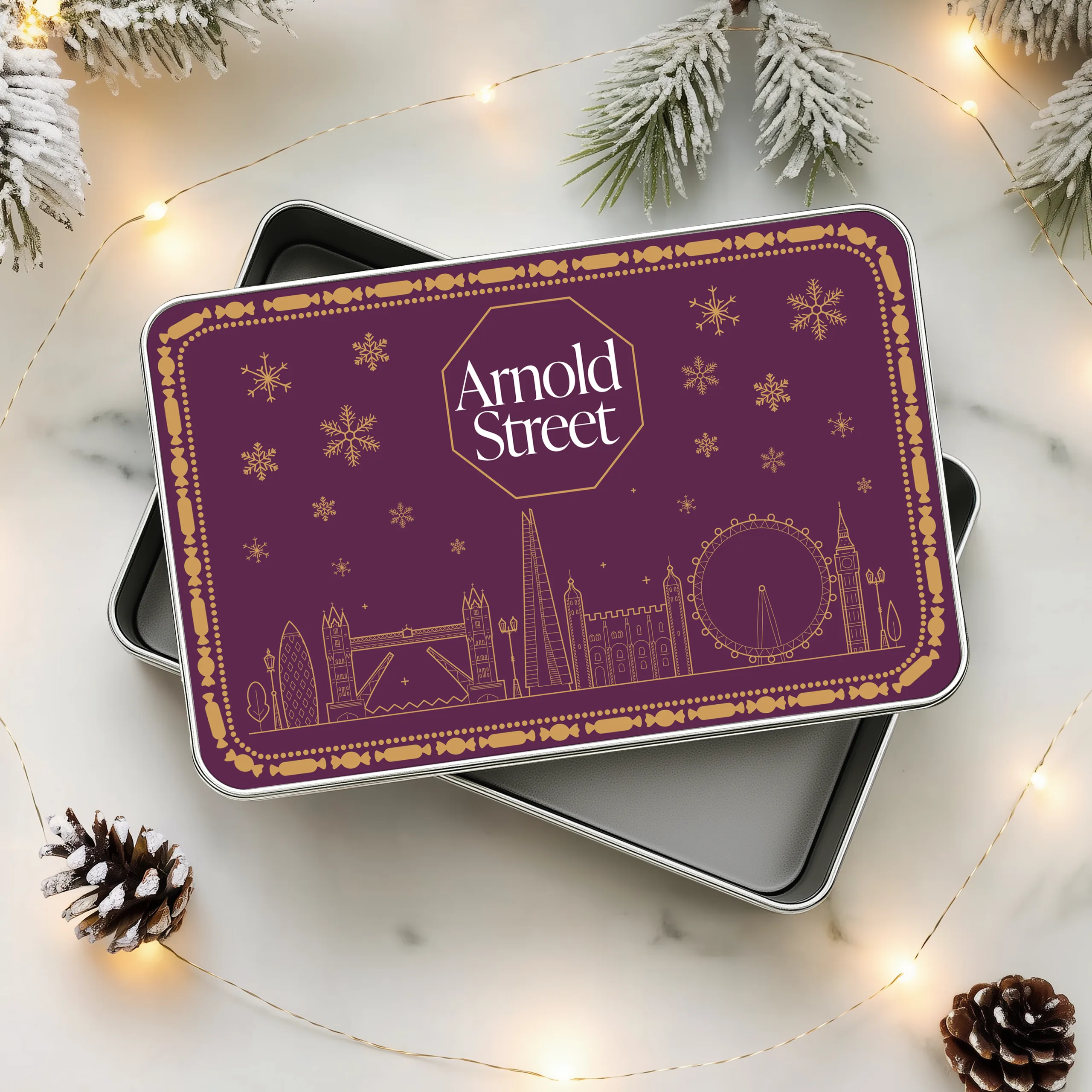 Personalised Quality Street Tin