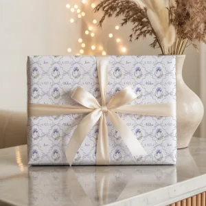 Personalised Engagement Ring Gift Wrapping Paper