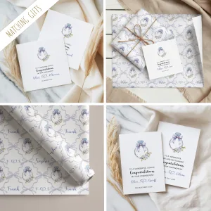 Personalised Engagement Ring Gift Wrapping Paper
