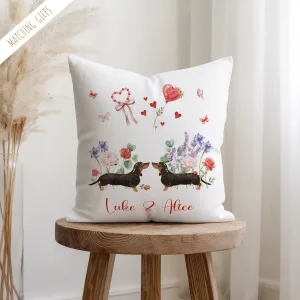 Personalised Dachshund Cushion