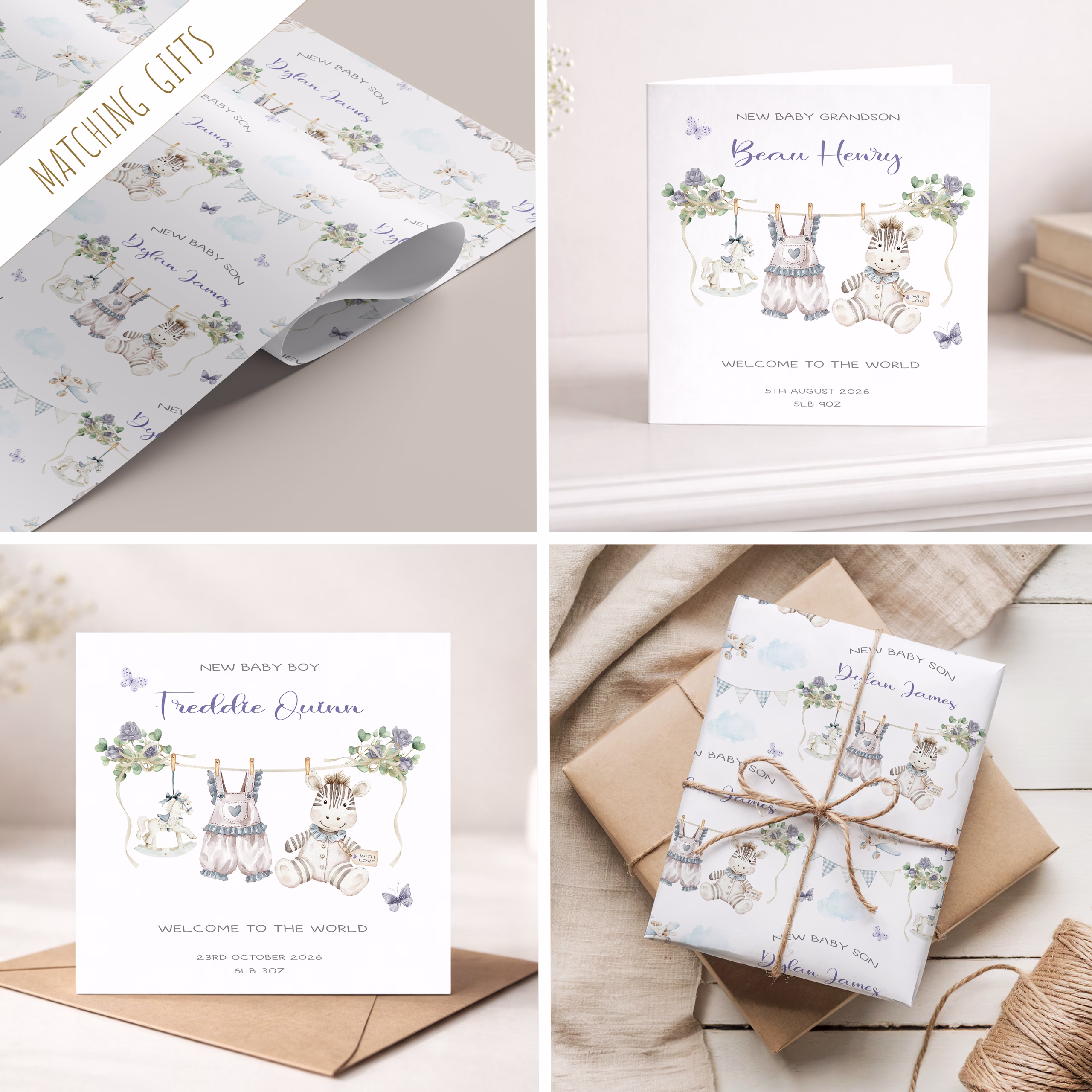 Personalised New Baby Gifts