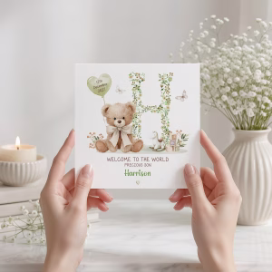 New Baby Boy Card