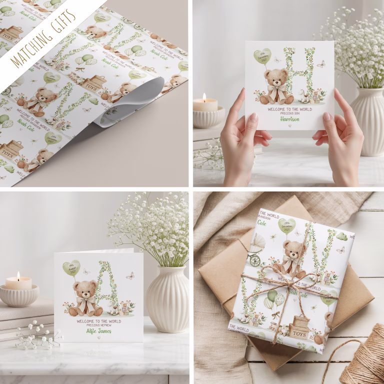 Personalised New Baby Card