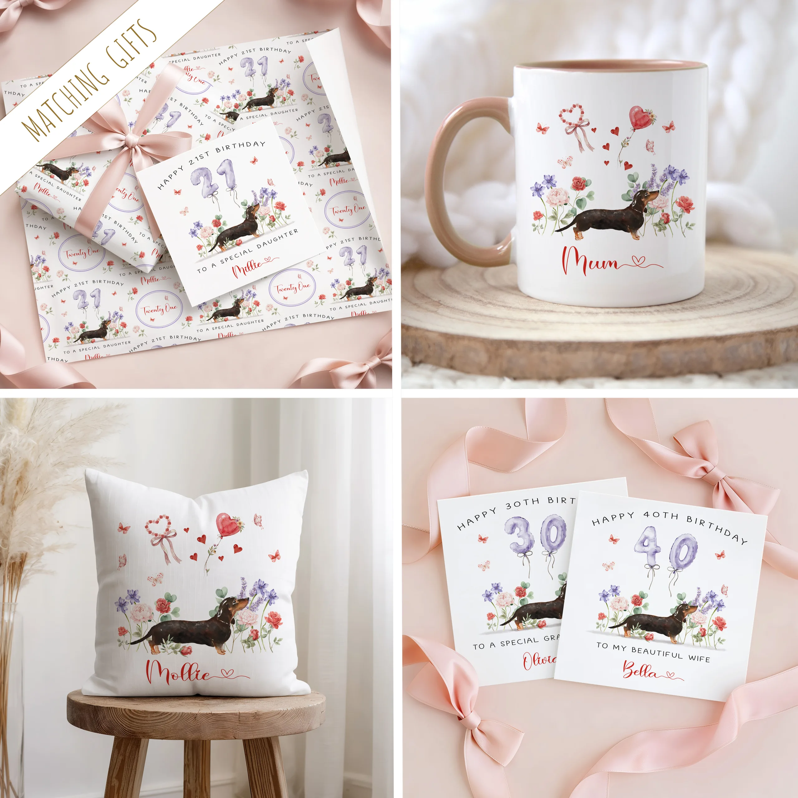 Personalised Dachshund Gifts